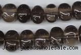 CNG38 15.5 inches 11*15mm nuggets smoky quartz gemstone beads