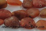 CNG430 15.5 inches 13*18mm nuggets agate gemstone beads