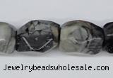 CNG47 15.5 inches 18*20mm faceted nuggets jasper gemstone beads