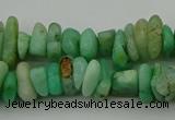 CNG5041 15.5 inches 3*8mm - 6*10mm nuggets Australia chrysoprase beads