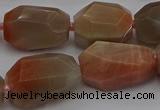 CNG5090 15.5 inches 13*18mm - 15*25mm faceted nuggets sunstone beads