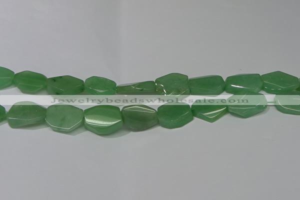 CNG5107 15.5 inches 14*20mm - 18*25mm freeform green aventurine beads