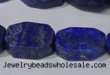 CNG5110 15.5 inches 14*20mm - 18*25mm freeform lapis lazuli beads