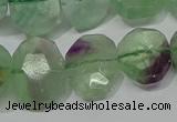 CNG5139 15.5 inches 15*18mm - 15*20mm faceted freeform fluorite beads