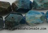 CNG5388 15.5 inches 12*16mm - 15*25mm faceted nuggets apatite beads