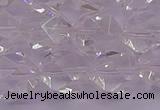 CNG5474 15.5 inches 12mm faceted nuggets white crystal beads