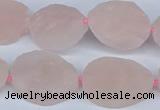 CNG5560 15.5 inches 12*16mm - 18*22mm freeform rose quartz beads