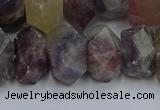 CNG5627 15.5 inches 10*14mm - 13*18mm faceted nuggets tourmaline beads