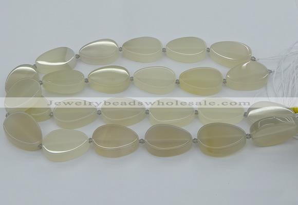 CNG5660 15.5 inches 22*30mm freeform agate gemstone beads