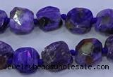 CNG5711 15.5 inches 10*14mm - 12*15mm faceted freeform charoite beads