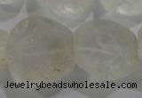 CNG573 15.5 inches 16*18mm nuggets white crystal beads