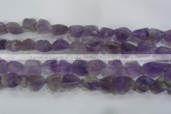 CNG574 15.5 inches 16*18mm nuggets amethyst gemstone beads