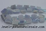 CNG5774 15.5 inches 15*20mm - 20*25mm freeform blue lace agate beads