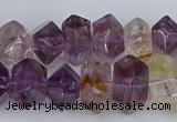 CNG5781 10*14mm - 12*16mm faceted nuggets amethyst beads