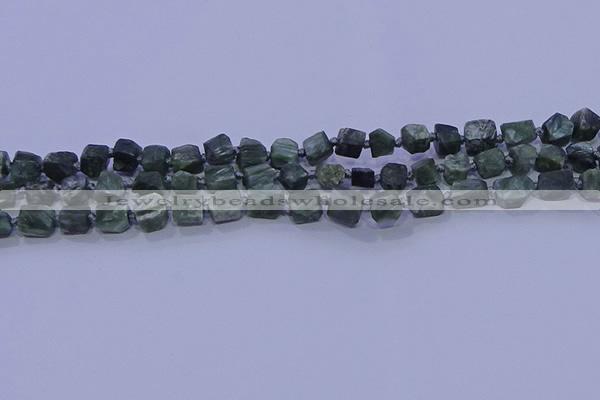 CNG5907 15.5 inches 4*6mm - 6*10mm nuggets rough seraphinite beads