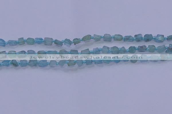 CNG5908 15.5 inches 4*6mm - 6*10mm nuggets rough light apatite beads