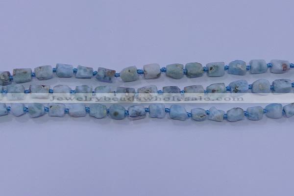 CNG5915 15.5 inches 4*6mm - 6*10mm nuggets rough larimar beads