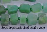 CNG5916 4*6mm - 6*10mm nuggets rough Australia chrysoprase beads