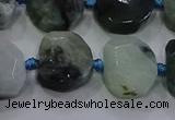 CNG5936 10*12mm - 10*14mm faceted freeform jade beads