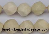 CNG6049 15.5 inches 12mm faceted nuggets jasper beads