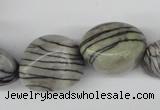 CNG62 15.5 inches 12*18mm - 20*30mm nuggets black water jasper beads