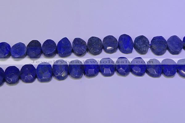 CNG6315 15.5 inches 13*18mm - 15*20mm faceted freeform lapis lazuli beads