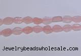 CNG6325 15.5 inches 14*18mm - 16*22mm freeform rose quartz beads