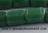 CNG6415 15.5 inches 15*20mm faceted nuggets green aventurine beads