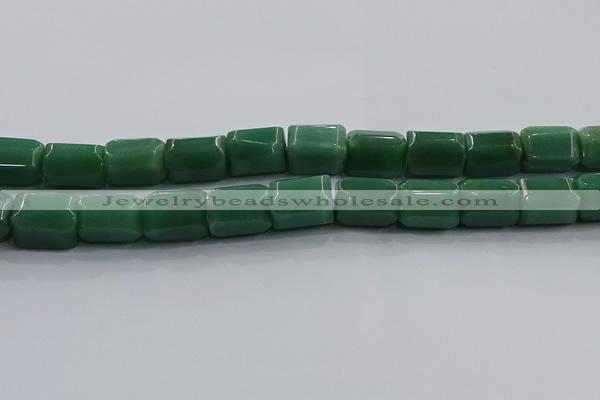 CNG6415 15.5 inches 15*20mm faceted nuggets green aventurine beads