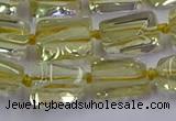 CNG6806 15.5 inches 5*8mm - 8*12mm nuggets lemon quartz beads