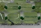 CNG6809 15.5 inches 5*8mm - 8*12mm nuggets prehnite beads