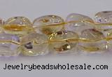 CNG6856 15.5 inches 8*12mm - 10*14mm nuggets citrine beads