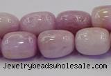 CNG6878 15.5 inches 12*16mm - 13*18mm nuggets pink kunzite beads