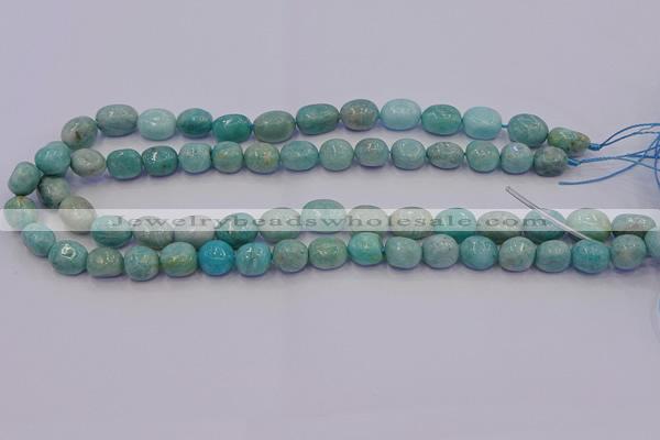 CNG6908 15.5 inches 8*12mm - 10*14mm nuggets amazonite beads