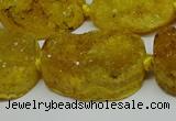 CNG7022 15.5 inches 20*28mm - 25*35mm freeform druzy agate beads