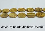 CNG7053 15.5 inches 20*30mm - 22*35mm freeform picture jasper beads