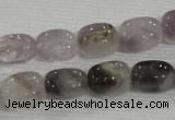 CNG706 15.5 inches 10*14mm nuggets amethyst beads wholesale