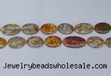 CNG7111 15.5 inches 18*25mm - 20*33mm freeform birdeye rhyolite beads