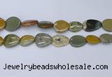 CNG7112 18*25mm - 30*40mm freeform wildhorse picture jasper beads