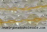 CNG7232 15.5 inches 10mm faceted nuggets citrine gemstone beads