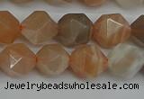 CNG7292 15.5 inches 10mm faceted nuggets moonstone beads