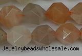 CNG7293 15.5 inches 12mm faceted nuggets moonstone beads