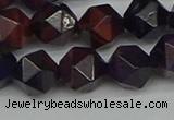 CNG7317 15.5 inches 10mm faceted nuggets purple tiger eye beads