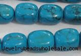 CNG732 15.5 inches 13*18mm nuggets synthetic turquoise beads wholesale