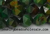 CNG7327 15.5 inches 10mm faceted nuggets green tiger eye beads