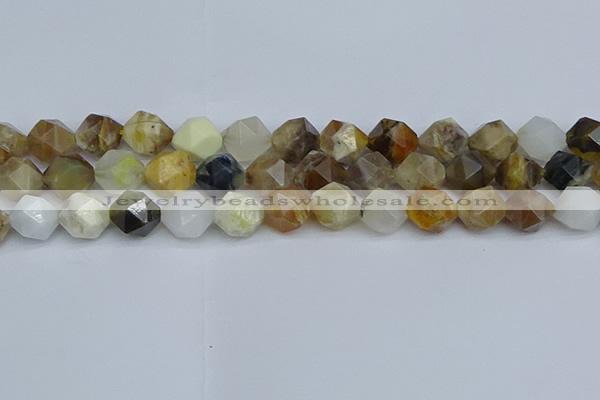 CNG7373 15.5 inches 12mm faceted nuggets mixed opal beads