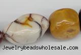 CNG74  15.5 inches 13*18mm - 25*35mm nuggets mookaite gemstone beads