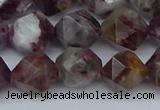 CNG7412 15.5 inches 10mm faceted nuggets tourmaline beads