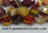 CNG7426 15.5 inches 8mm faceted nuggets mookaite beads