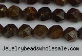 CNG7440 15.5 inches 6mm faceted nuggets bronzite gemstone beads